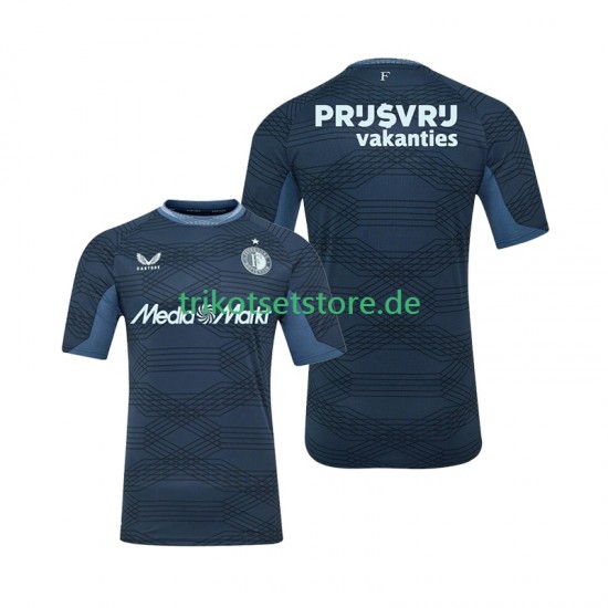 Feyenoord Rotterdam 2025-2026 Herren Trikot Auswärts Kurzarm