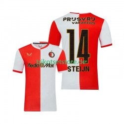 Feyenoord Rotterdam Sem Steijn 14 2025-2026 Herren Trikot Heim Kurzarm