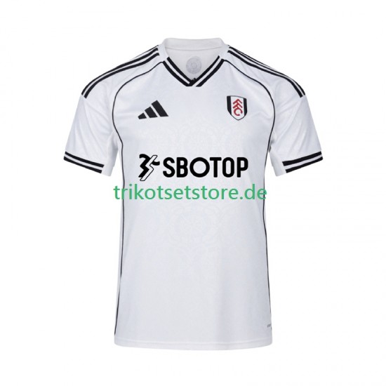 Fulham 2025-2026 Herren Trikot Heim Kurzarm