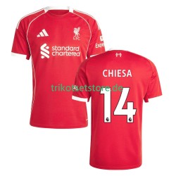 Liverpool Federico Chiesa 14 2025-2026 Herren Trikot Heim Kurzarm