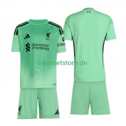 Liverpool Torwart 2025-2026 Kinder Trikotset Auswärts Kurzarm