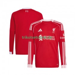 Liverpool 2025-2026 Herren Trikot Heim Langarm