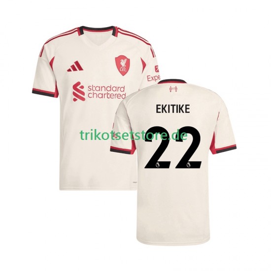 Liverpool Hugo Ekitike 22 2025-2026 Herren Trikot Auswärts Kurzarm