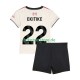 Liverpool Hugo Ekitike 22 2025-2026 Kinder Trikotset Auswärts Kurzarm