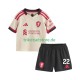 Liverpool Hugo Ekitike 22 2025-2026 Kinder Trikotset Auswärts Kurzarm
