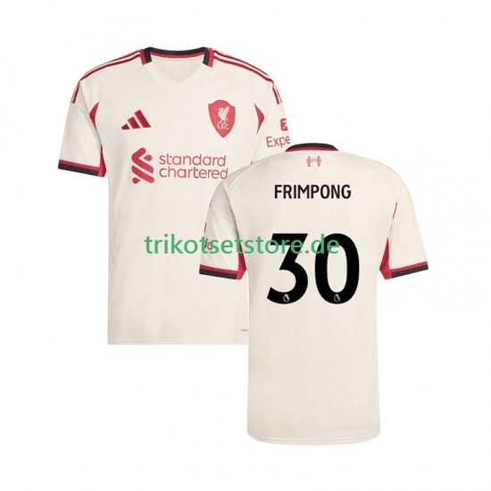 Liverpool Jeremie Frimpong 30 2025-2026 Herren Trikot Auswärts Kurzarm