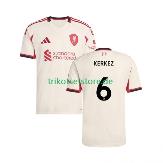 Liverpool Milos Kerkez 6 2025-2026 Herren Trikot Auswärts Kurzarm