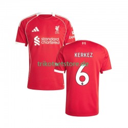 Liverpool Milos Kerkez 6 2025-2026 Herren Trikot Heim Kurzarm