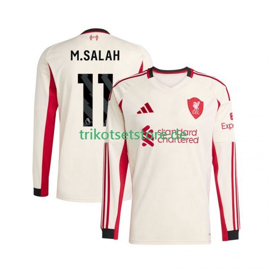 Liverpool Mohamed Salah 11 2025-2026 Herren Trikot Auswärts Langarm
