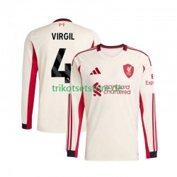 Liverpool Virgil van Dijk 4 2025-2026 Herren Trikot Auswärts Langarm