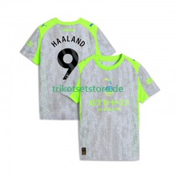 Manchester City Erling Haaland 9 2025-2026 Herren Trikot Ausweich Kurzarm