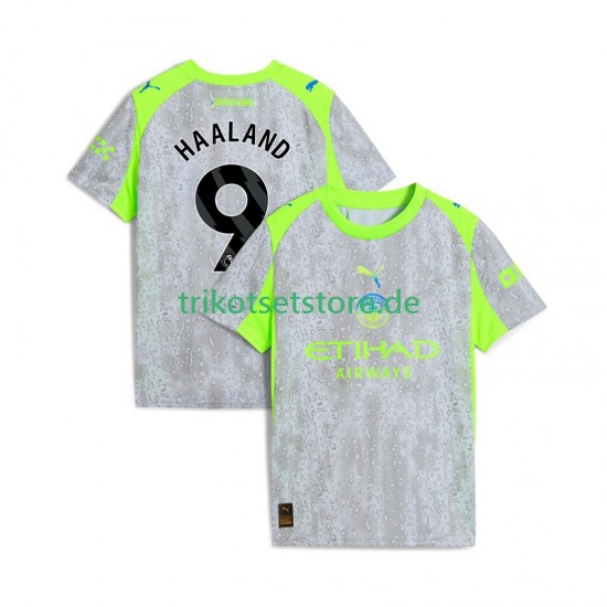 Manchester City Erling Haaland 9 2025-2026 Herren Trikot Ausweich Kurzarm