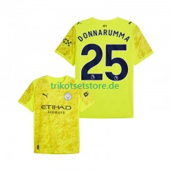Manchester City Torwart Gianluigi Donnarumma 25 2025-2026 Herren Trikot Ausweich Kurzarm