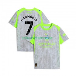 Manchester City Omar Marmoush 7 2025-2026 Herren Trikot Ausweich Kurzarm