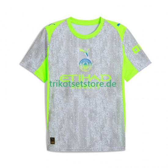 Manchester City 2025-2026 Herren Trikot Ausweich Kurzarm