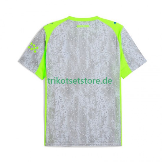 Manchester City 2025-2026 Herren Trikot Ausweich Kurzarm