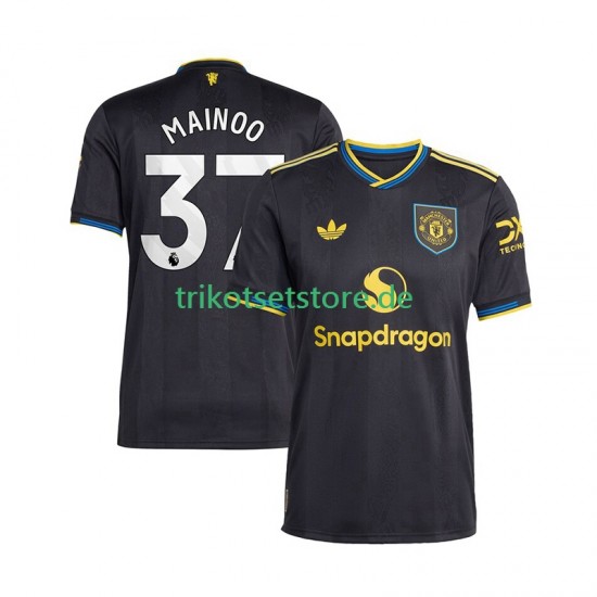 Manchester United Kobbie Mainoo 37 2025-2026 Herren Trikot Ausweich Kurzarm