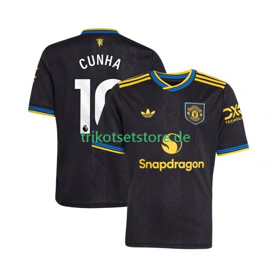 Manchester United Matheus Cunha 10 2025-2026 Herren Trikot Ausweich Kurzarm