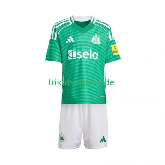 Newcastle United 2025-2026 Kinder Trikotset Auswärts Kurzarm