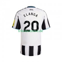 Newcastle United Elanga 20 2025-2026 Herren Trikot Heim Kurzarm