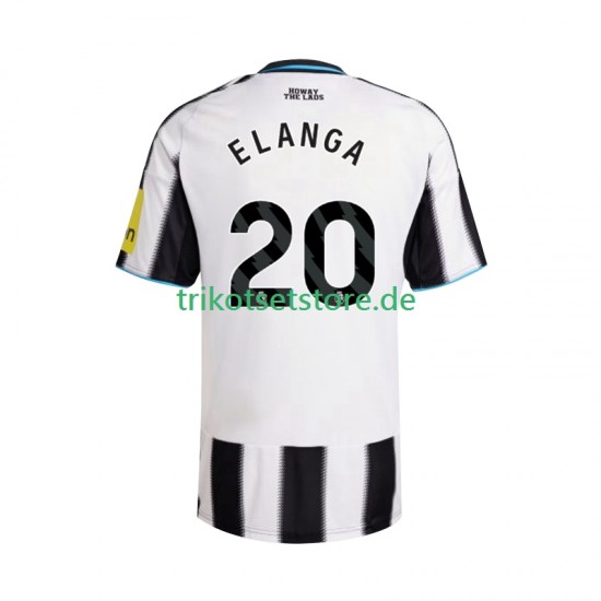 Newcastle United Elanga 20 2025-2026 Herren Trikot Heim Kurzarm