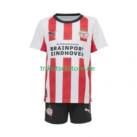 PSV Eindhoven 2025-2026 Kinder Trikotset Heim Kurzarm