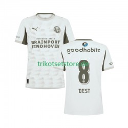 PSV Eindhoven Sergino Dest 8 2025-2026 Herren Trikot Ausweich Kurzarm