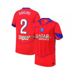 Paris Saint-Germain Achraf Hakimi 2 2025-2026 Herren Trikot Ausweich Kurzarm