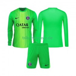 Paris Saint-Germain Torwart 2025-2026 Kinder Trikotset Auswärts Langarm