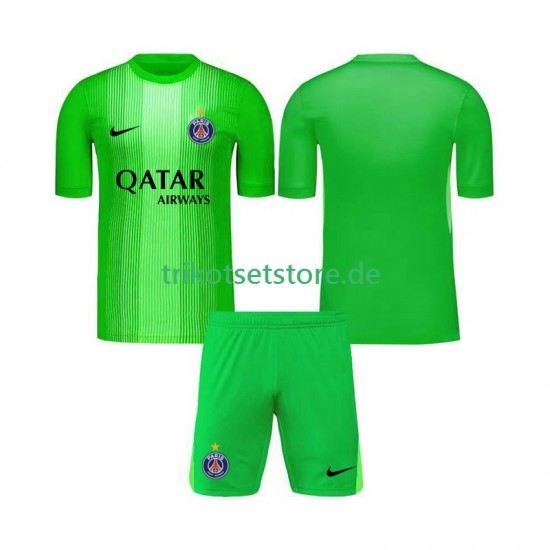 Paris Saint-Germain Torwart 2025-2026 Kinder Trikotset Auswärts Kurzarm