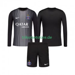 Paris Saint-Germain Torwart 2025-2026 Kinder Trikotset Heim Langarm