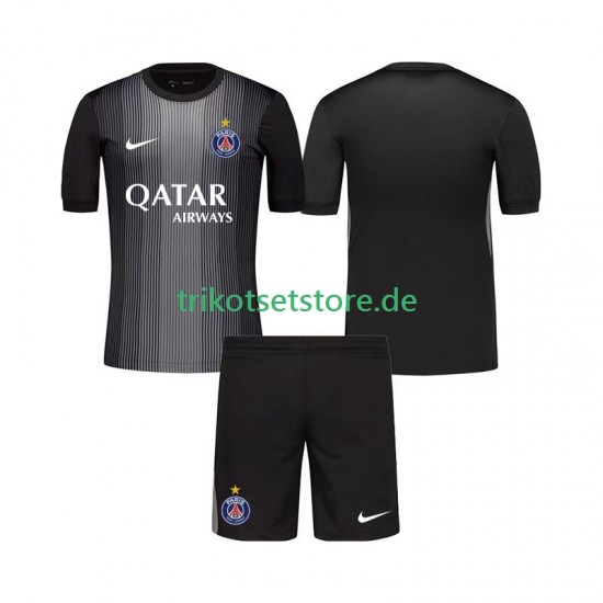 Paris Saint-Germain Torwart 2025-2026 Kinder Trikotset Heim Kurzarm