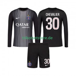 Paris Saint-Germain Torwart Lucas Chevalier 30 2025-2026 Kinder Trikotset Heim Langarm