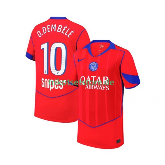 Paris Saint-Germain Ousmane Dembele 10 2025-2026 Herren Trikot Ausweich Kurzarm