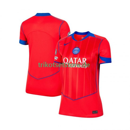 Paris Saint-Germain 2025-2026 Frauen Trikot Ausweich Kurzarm