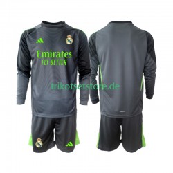 Real Madrid Torwart 2025-2026 Kinder Trikotset Ausweich Langarm