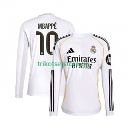 Real Madrid Mbappé Kylian 10 2025-2026 Herren Trikot Heim Langarm