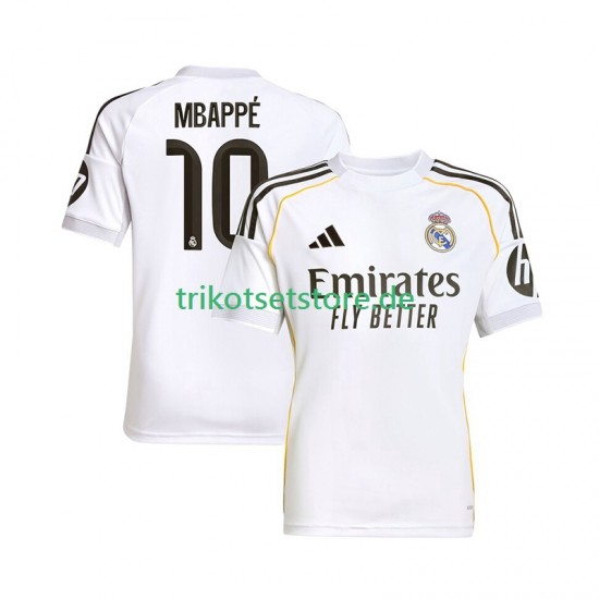 Real Madrid Mbappé Kylian 10 2025-2026 Herren Trikot Heim Kurzarm