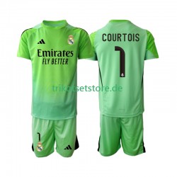 Real Madrid Thibaut Courtois 1 2025-2026 Kinder Trikotset Auswärts Kurzarm