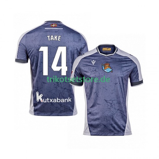 USA Real Sociedad Takef Kubo 14 2025-2026 Herren Trikot Auswärts Kurzarm