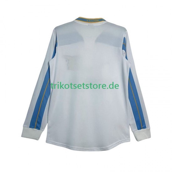 Lazio Rom Retro 1999 2000 Herren Trikot Auswärts Langarm