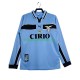 Lazio Rom Retro 1998 1999 Herren Trikot Heim Langarm