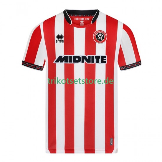 Sheffield United 2025-2026 Herren Trikot Heim Kurzarm