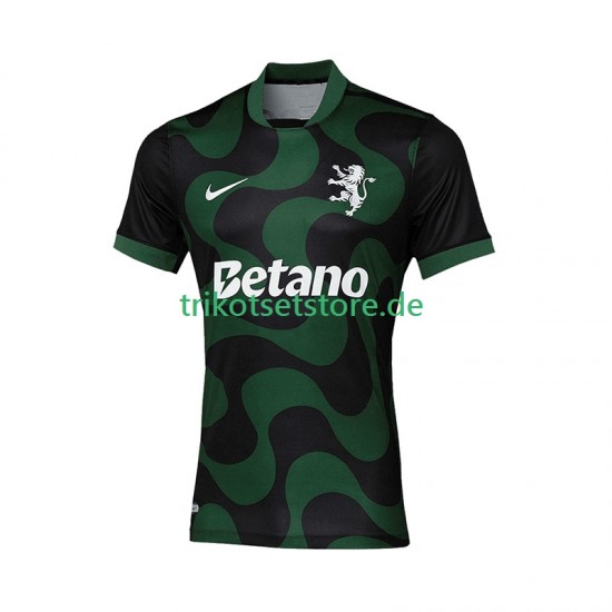 Sporting CP 2025-2026 Herren Trikot Auswärts Viertes Kurzarm