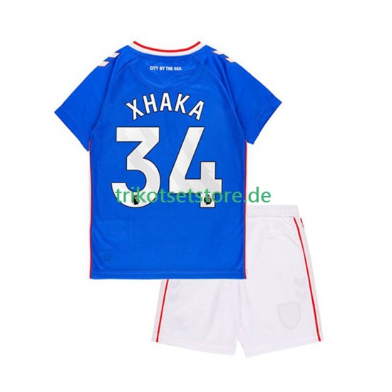 Sunderland Granit Xhaka 34 2025-2026 Kinder Trikotset Auswärts Kurzarm