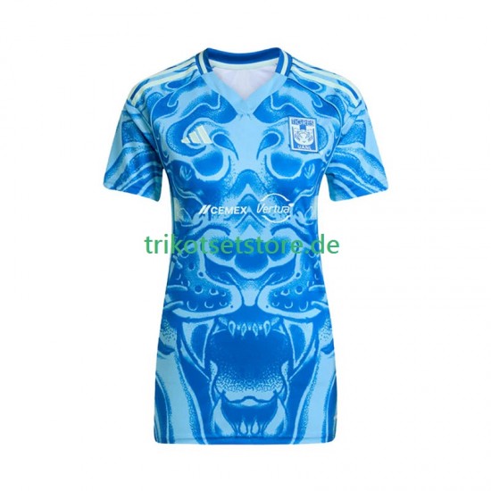 UANL Tigres 2025-2026 Frauen Trikot Auswärts Kurzarm