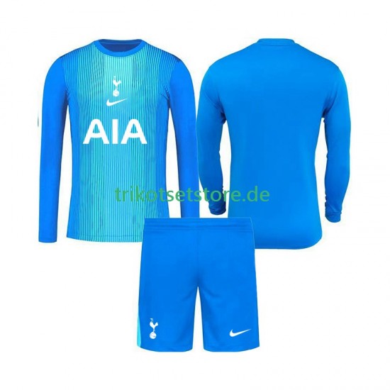 Tottenham Hotspur Torwart 2025-2026 Kinder Trikotset Auswärts Langarm