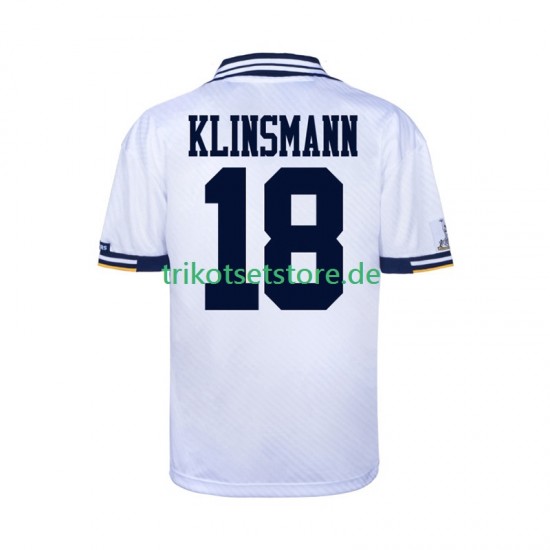 Tottenham Hotspur Retro 1994 Herren Trikot Heim Kurzarm