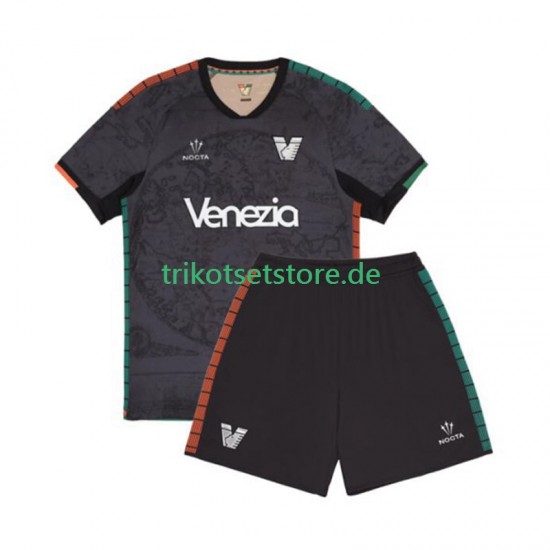 Venezia 2025-2026 Kinder Trikotset Heim Kurzarm