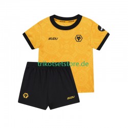 Wolverhampton Wanderers 2025-2026 Kinder Trikotset Heim Kurzarm